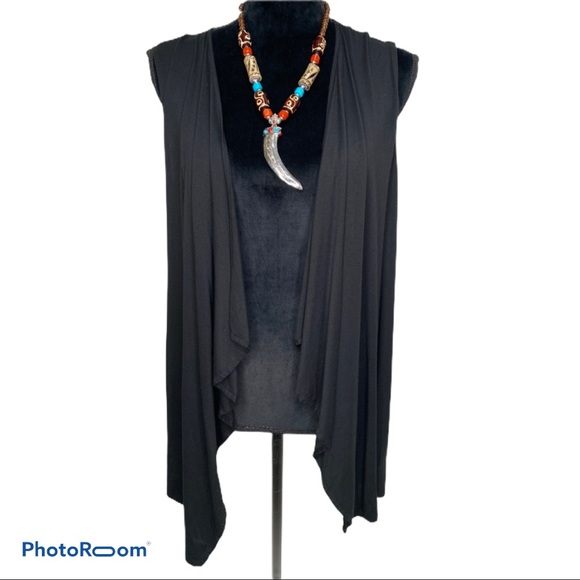 J. Jill Jackets & Blazers - j.Jill comfy sleeveless cascading vest